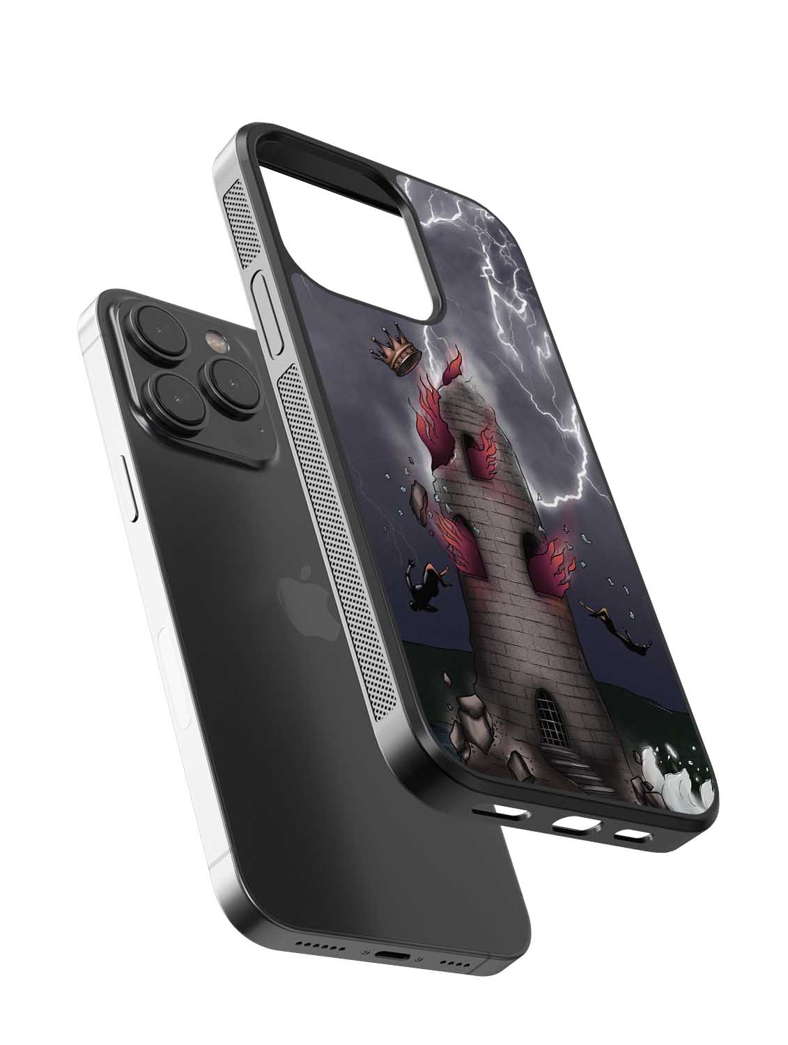 The Tower Tarot Card iPhone Phone Case