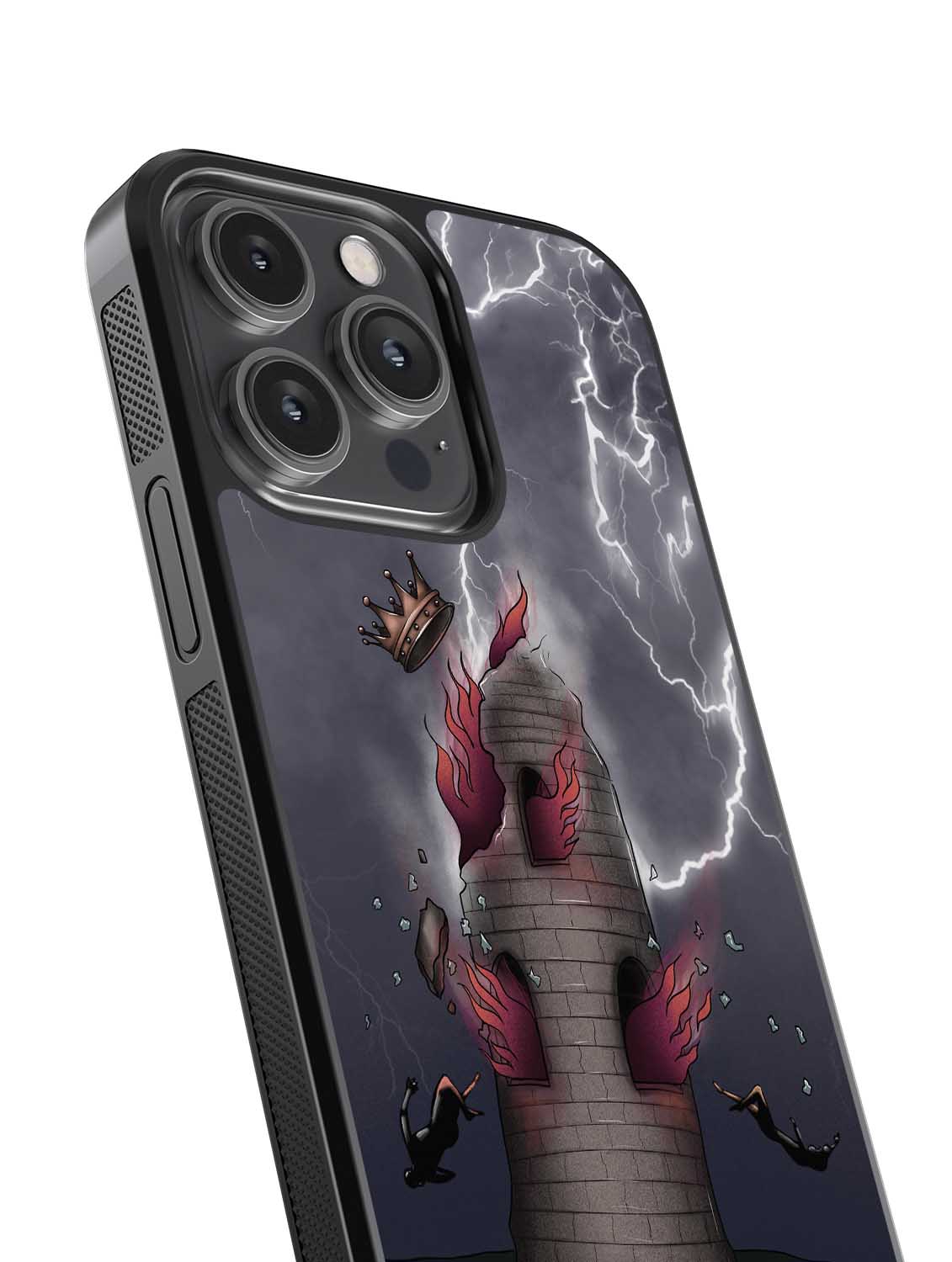The Tower Tarot Card iPhone Phone Case