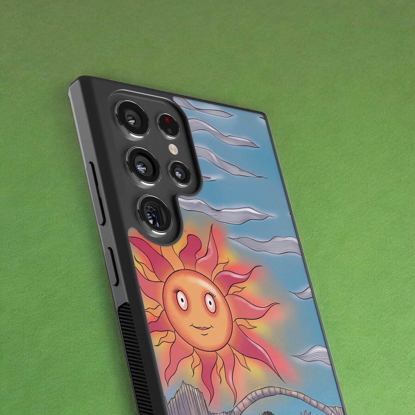 The Sun Tarot Samsung Phone Case