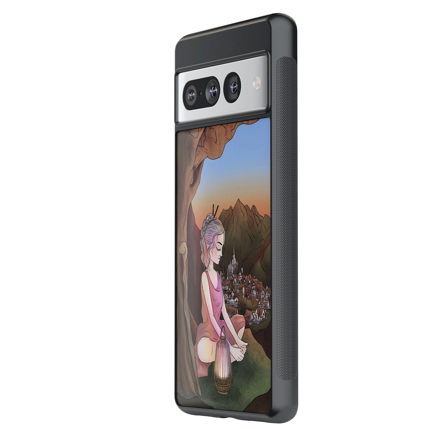 The Hermit Tarot Google Phone Case