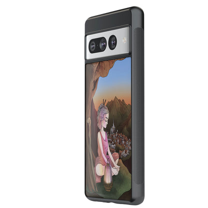 The Hermit Tarot Google Phone Case