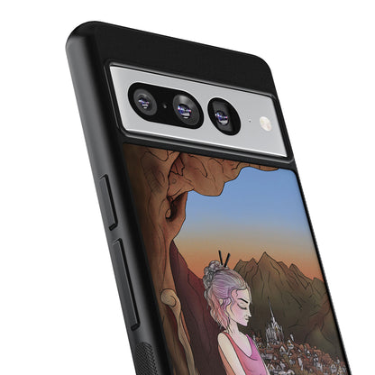 The Hermit Tarot Google Phone Case