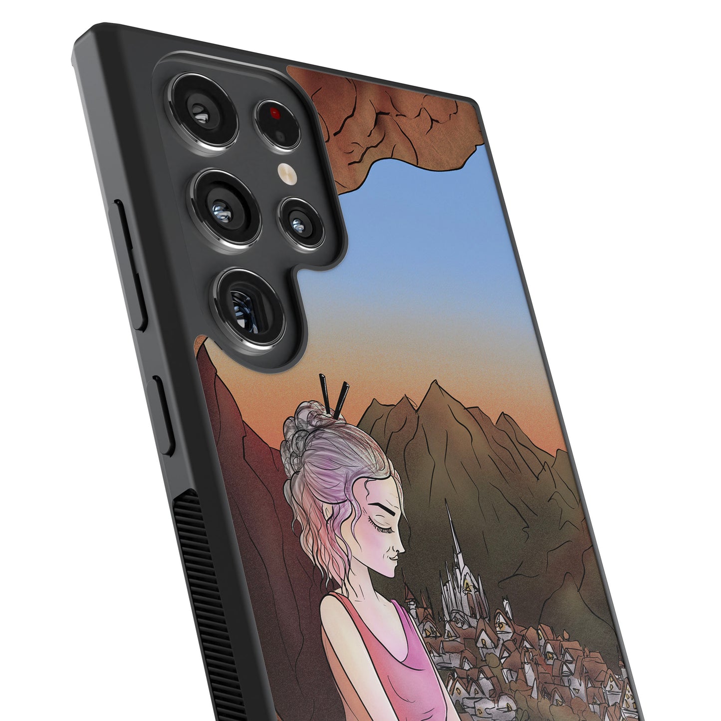 The Hermit Tarot Samsung Phone Case