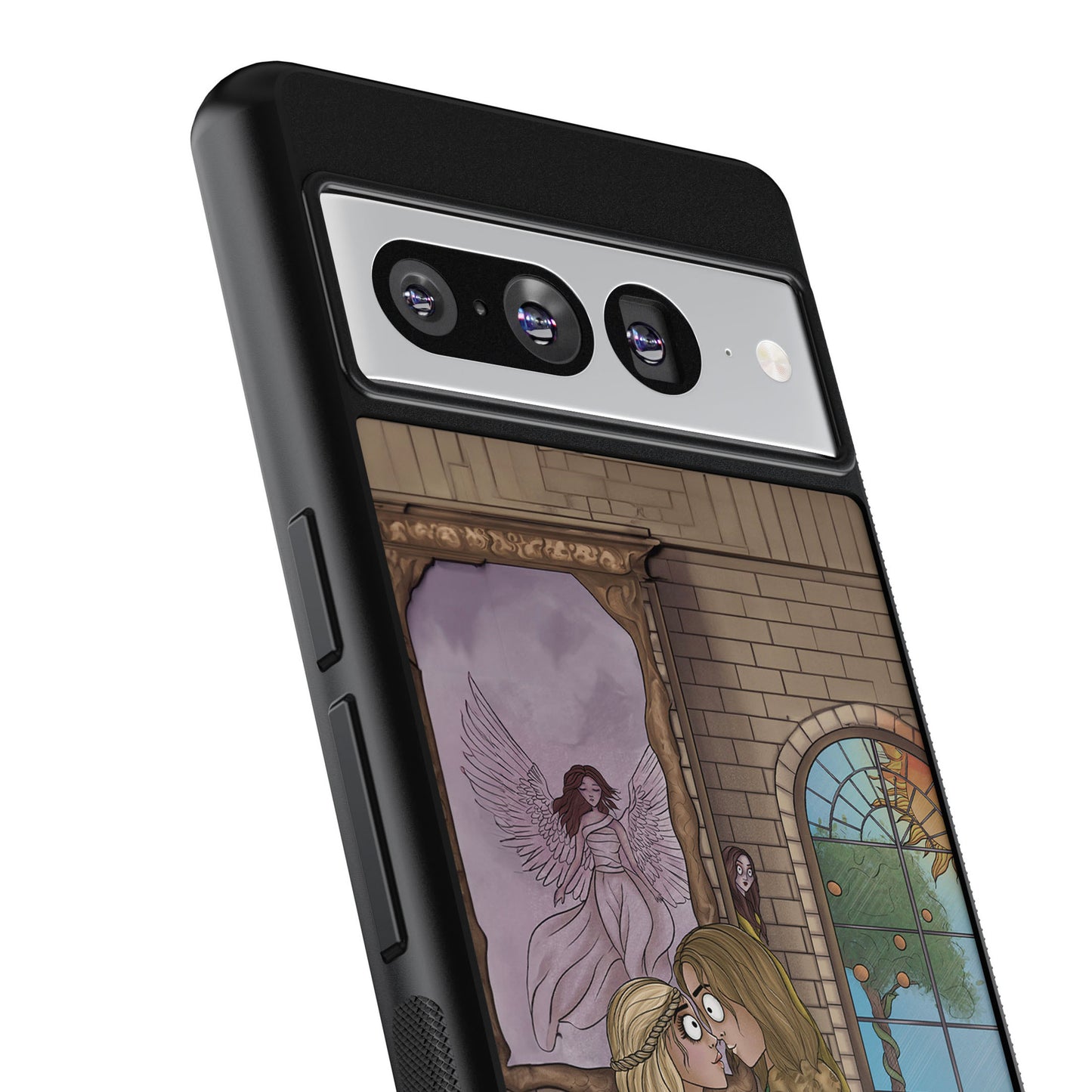 The Lovers Tarot Google Phone Case