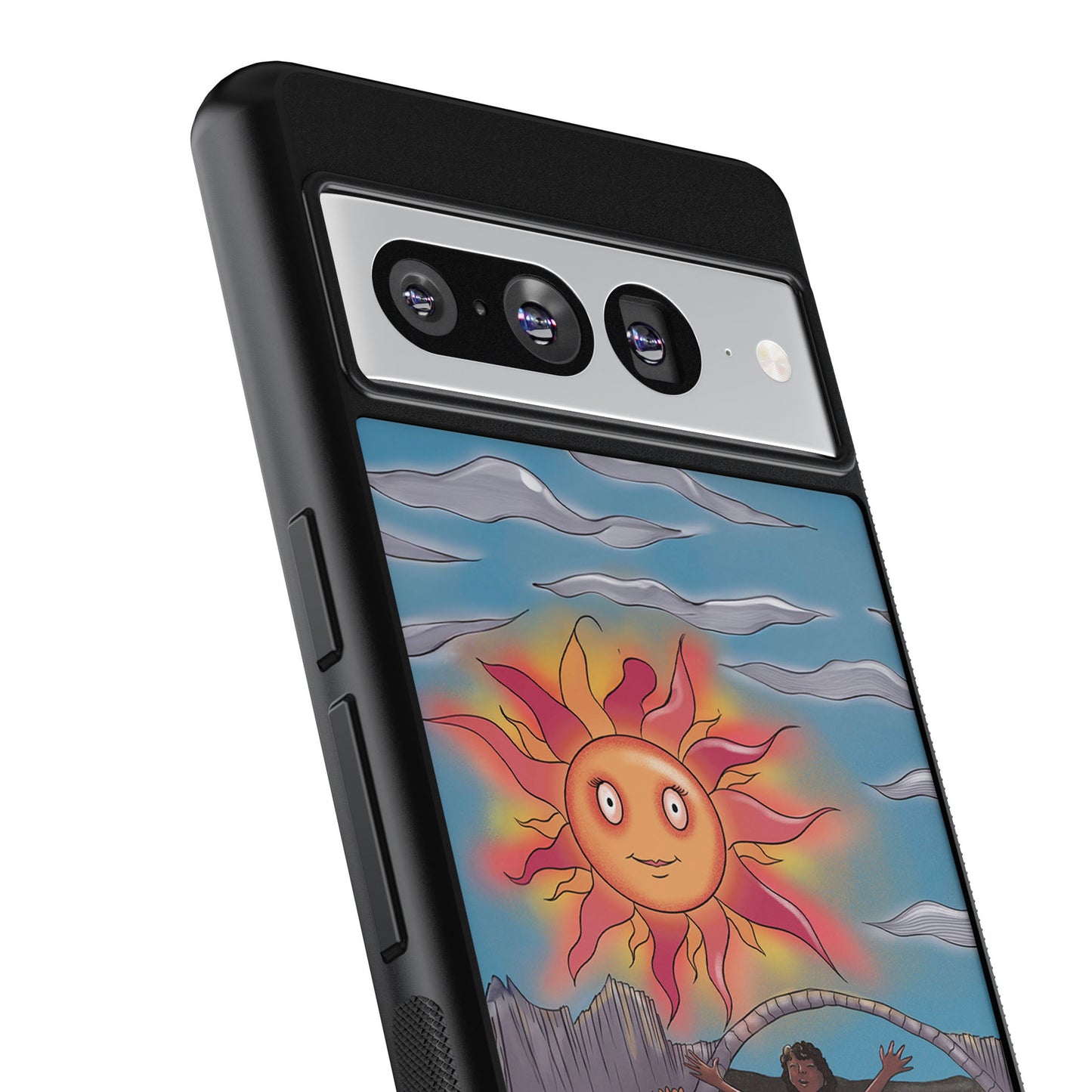 The Sun Tarot Google Phone Case