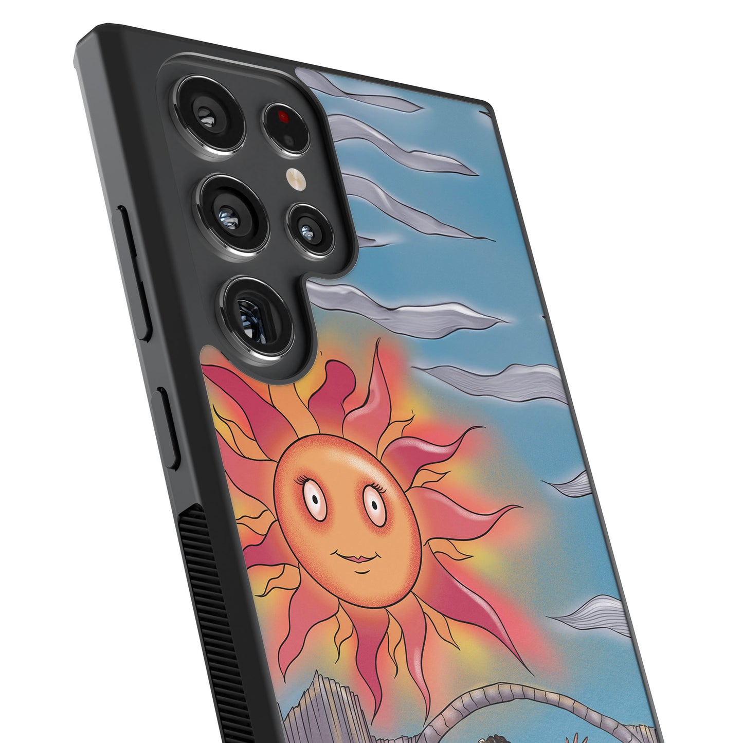 The Sun Tarot Samsung Phone Case